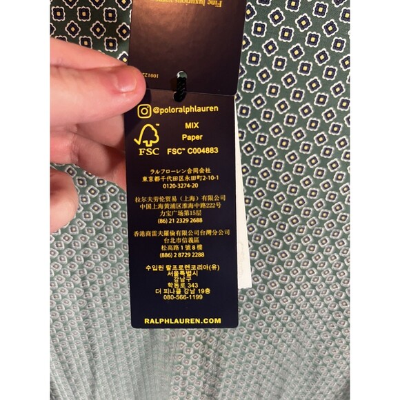 Polo Ralph Lauren Foulard-Print Soft Cotton Short Sleeve Polo - 2XL Tall-NWT - Picture 3 of 14